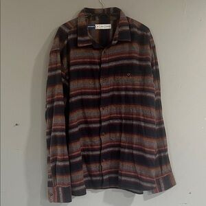 Men’s Old Navy Multicolor Striped Shirt Medium